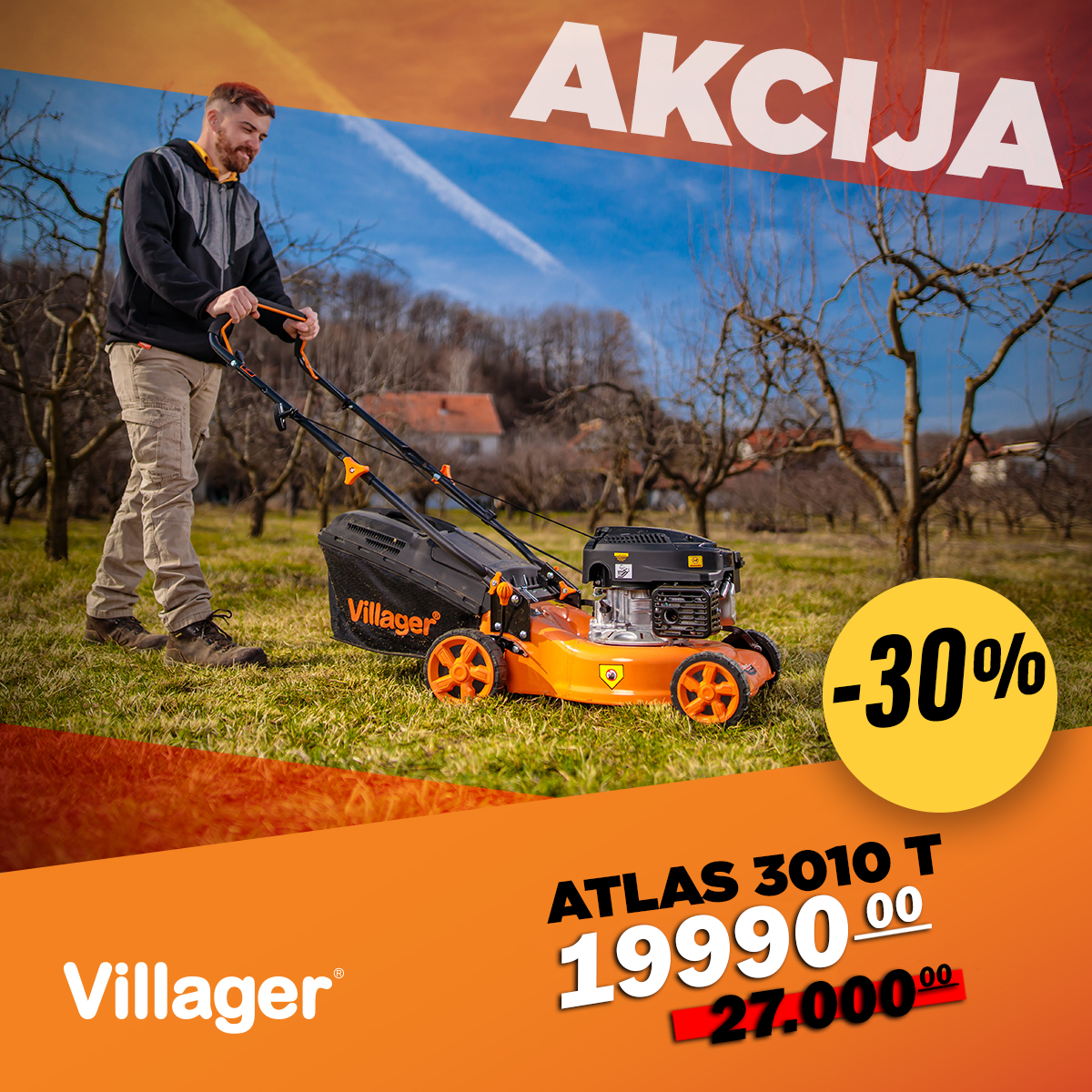 Villager Atlas 3010 T Motorna kosačica