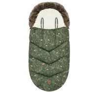 Zimska navlaka za kolica Luxury Secret Garden Green