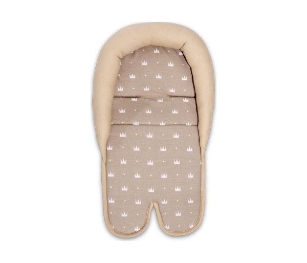 LORELLI DODATNI ULOZAK ZA AUTO SEDISTE - CROWNS LATTE