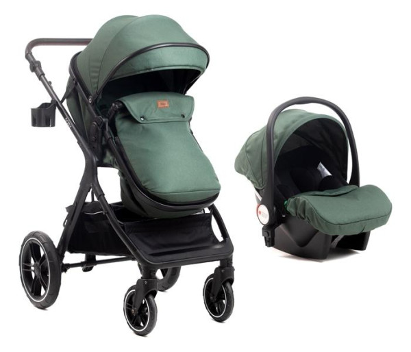 BBO KOLICA ZA BEBE (X1) DORY SET - GREEN