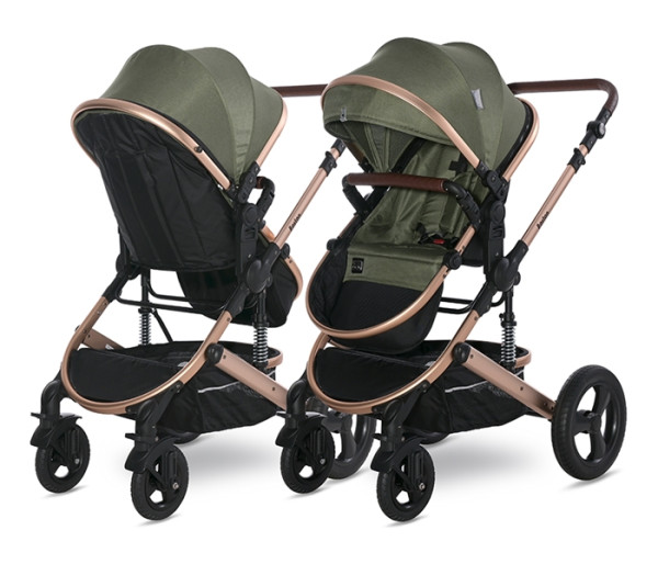 LORELLI KOLICA ZA BEBE 2u1 BOSTON - LODEN GREEN