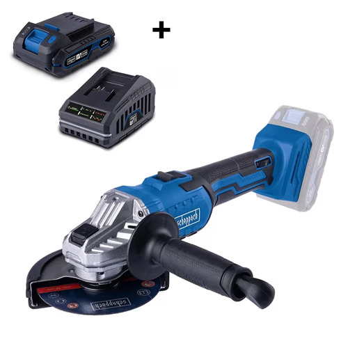 Scheppach Aku ugaona brusilica IXES C-AG125-X, 20V, 125mm, 1x2.0Ah + punjač 2.4A