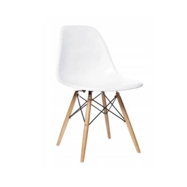 Trpezarijska stolica Aurora - bela 25-KS005