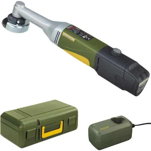 Proxxon akumulatorska ugaona brusilica sa dugim vratom LHW/A set P29815