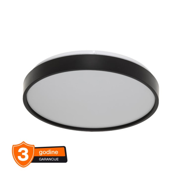 OSRAM LED plafonjera sa senz. 18W 3000K IP20 crna