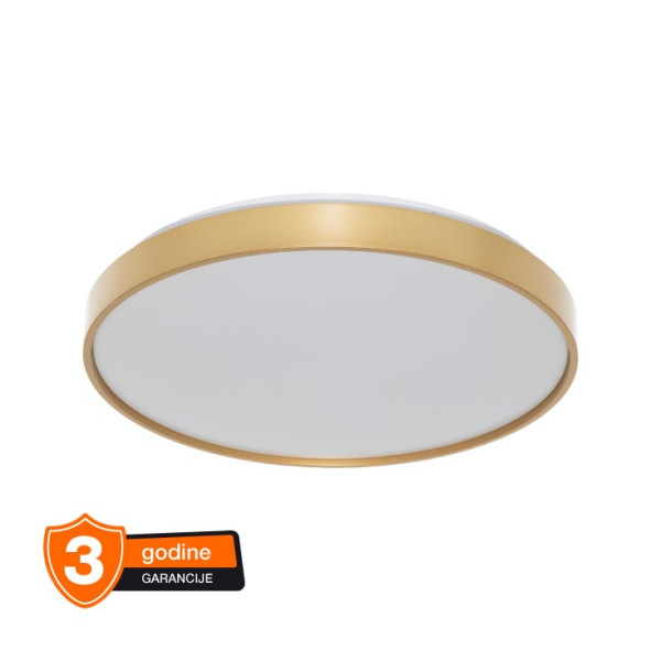 OSRAM LED plafonjera 24W 4000K IP20 zlatna