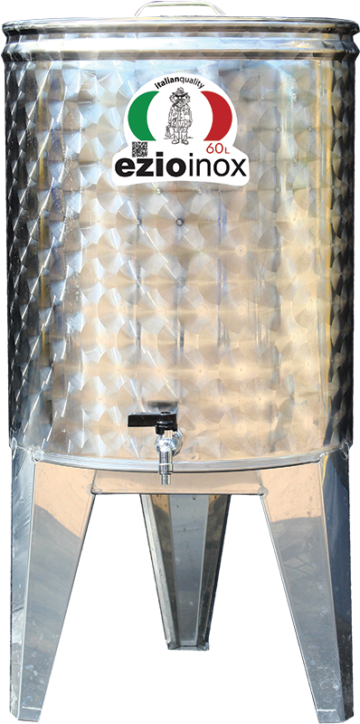 Ezio Inox bačva 60 l (za vino) sa slavinom