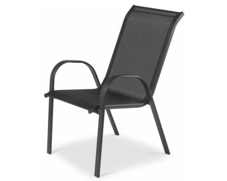 Baštenska stolica crna 54X76X90