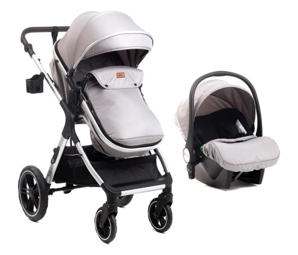 BBO KOLICA ZA BEBE (X1) DORY SET - GREY