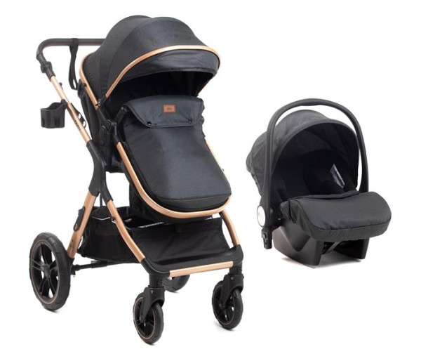 BBO KOLICA ZA BEBE (X1) DORY SET - BLACK