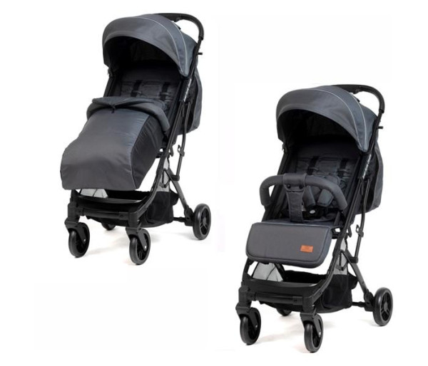 BBO KOLICA ZA BEBE (D600) BOOGY - DARK GREY