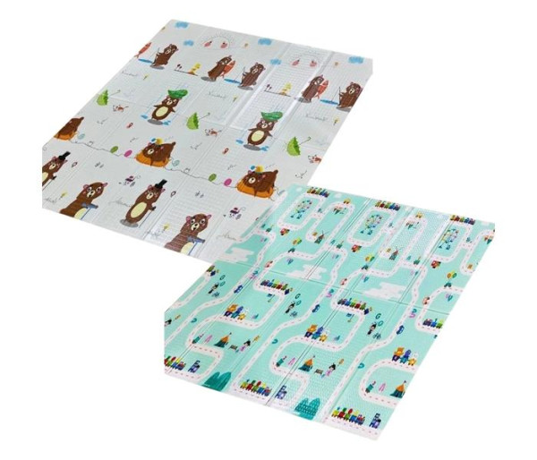 BBO SKLOPIVA PODLOGA ZA IGRU OD PENE (ZH-1) - HAPPY BEAR (180x200x1cm)