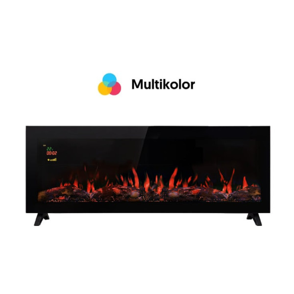 PROSTO 2u1 električni 50'' multikolor kamin 2000W