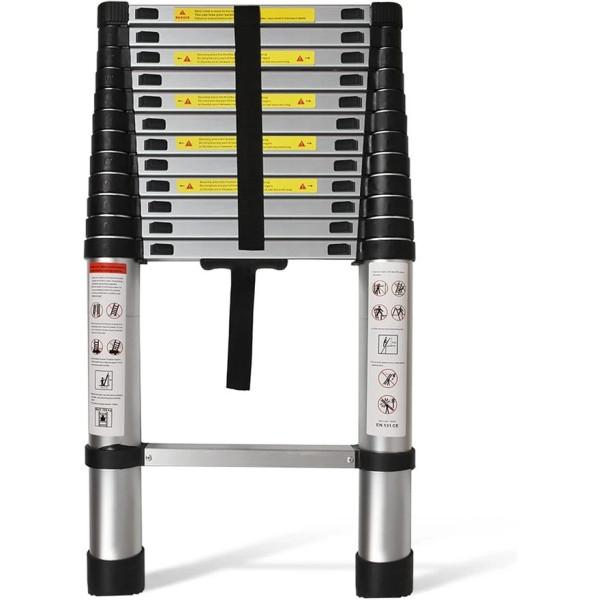 SuperStep Aluminijumske Teleskopske Merdevine 3,8m ( 1617 )