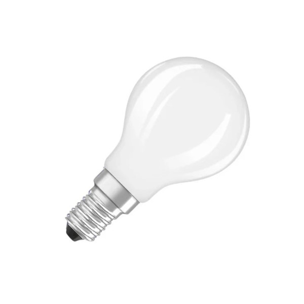 LED filament sijalica frosted P40 4000K 4.2W E14 OSRAM