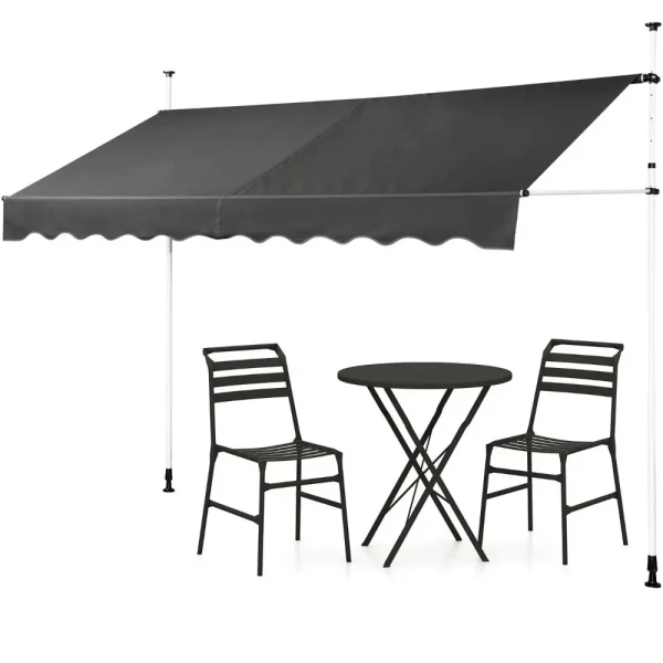 Montelux Easy 350x120cm Siva Balkonska Tenda ( 1965 ) 