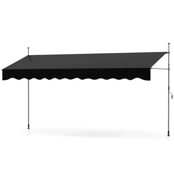 Montelux Easy 400x120cm Crna Balkonska Tenda ( 1966 ) 