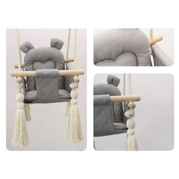 Ljuljaska teddy grey ( OUT0081 )