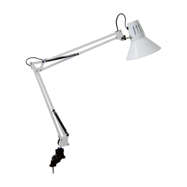 Stona lampa PANAN Classic Hook E27, OSRAM bela