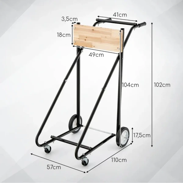 Veltor Transportna kolica za vanbrodski motor 150 kg ( 2134 ) 