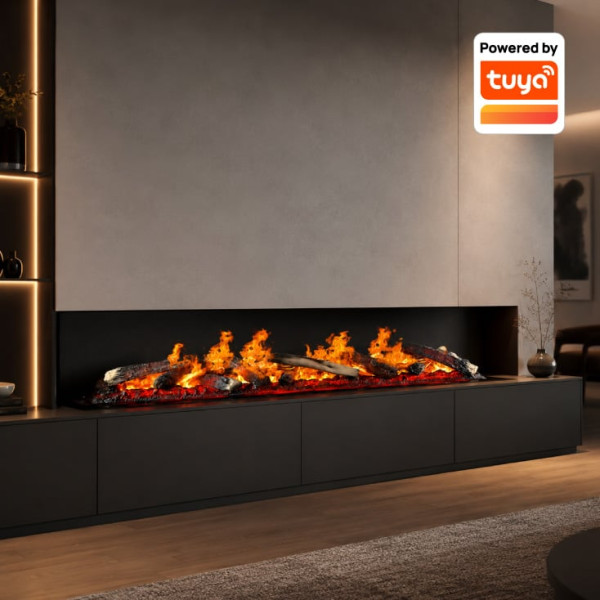 PROSTO smart ugradni dekorativni kamin sa efektom plamena na vodenu paru 1000mm