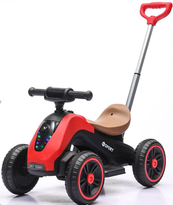 Motor mini sa ručkom 4točka MB 0654 CRVENA