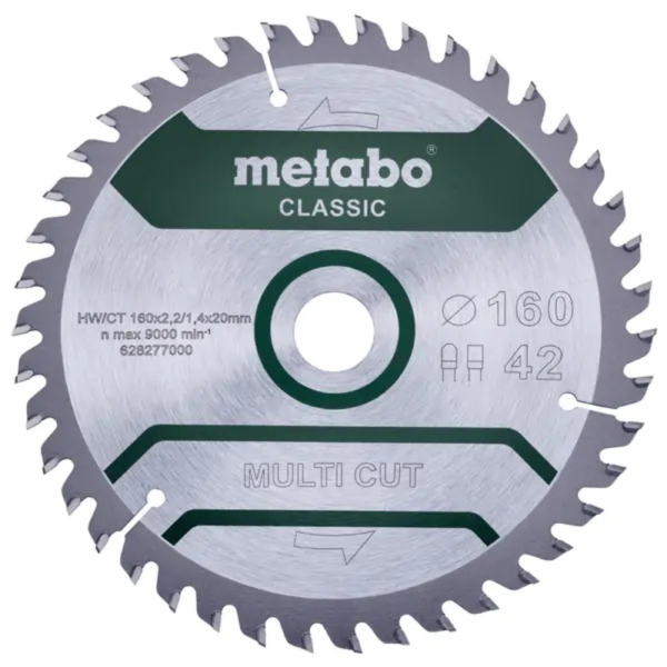 LIST KRUZNE TESTERE  Multi Cut - Classic, 160x2.2x20 Z42 FZ/TZ 5?