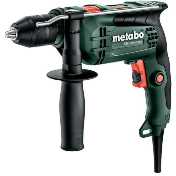 Metabo - SBE 650 Impuls udarna bušilica 650 W sa zupčastom/steznom glavom Futuro Plus