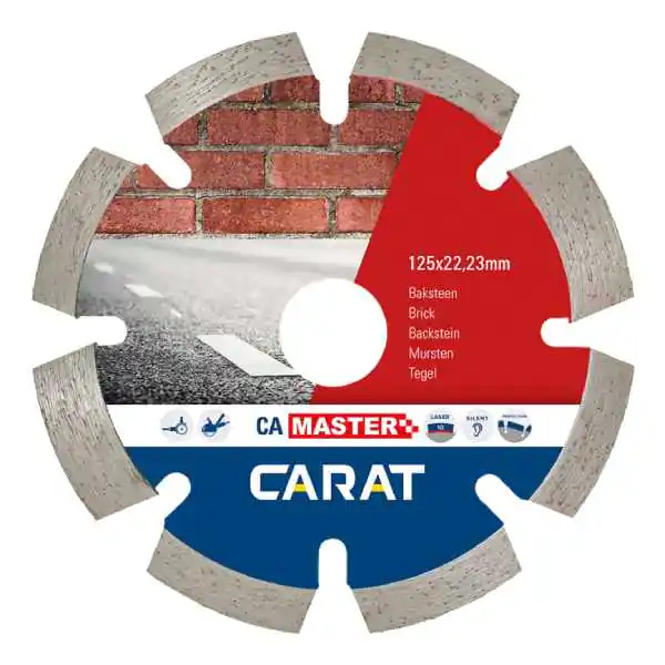 Carat dijamantska rezna ploča za ciglu i abrazivne materijale Master Premium 150x22.23mm hCAM1509000
