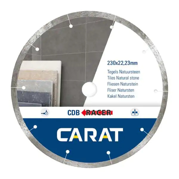 Carat dijamantska rezna ploča za pločice/prirodni kamen CDB Racer Premium 230x22.23mm hCDBM230300