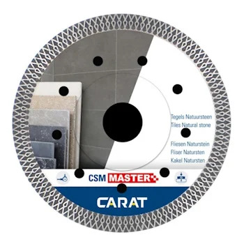 CARAT DIJAMANTSKA REZNA PLOCA ZA PLOCICE/PRIRODNI KAMEN 125X22.23mm MASTER hCSMM125300