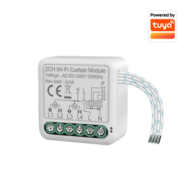 Wi-Fi smart modul za roletne 2x3A WFM-RL02